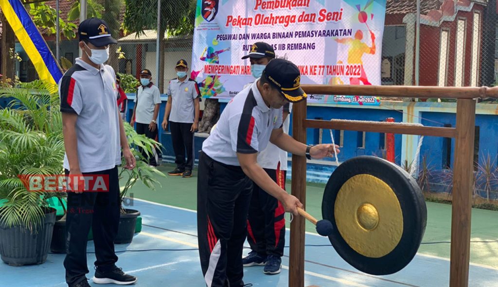 Resmi Dibuka, Porseni dalam Rangka Peringatan Hari Dharma Karya Dhika Kemenkumham