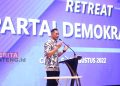 AHY Siapkan Mesin Partai Jelang Pemilu 2024, Minta Kader Demokrat Fokus Raih Kemenangan 18 Ketua Umum Partai Demokrat, Agus Harimurti Yudhoyono (AHY) saat memberi pengarahan kader dalam pertemuan bertajuk Leader’s Retreat Partai Demokrat di daerah Puncak, Bogor. (Istimewa)