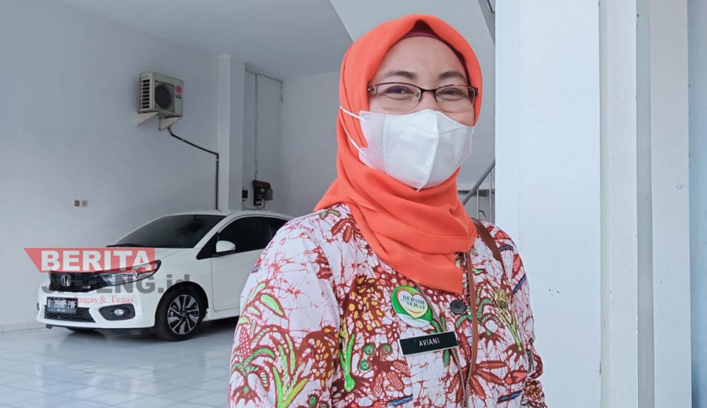 Kepala Dinas Kesehatan (DKK) Kabupaten Pati, dr. Aviani Tritanti Venusia saat ditemui di Pendopo Kabupaten Pati. (Arif Febriyanto/Beritajateng.id)