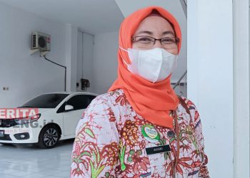 Kepala Dinas Kesehatan (DKK) Kabupaten Pati, dr. Aviani Tritanti Venusia saat ditemui di Pendopo Kabupaten Pati. (Arif Febriyanto/Beritajateng.id)