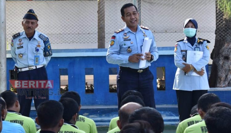 Penuhi Hak WBP, Rutan Kelas IIB Rembang Laksanakan Sosialisasi UU No. 22 Tahun 2022 Tentang Pemasyarakatan