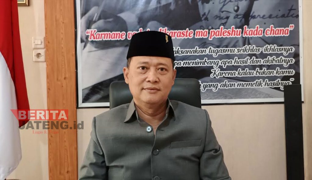 Ketua DPRD Kabupaten Demak, Sri Fahrudin Bisri Slamet. (Tomi Budianto/Koran Lingkar)
