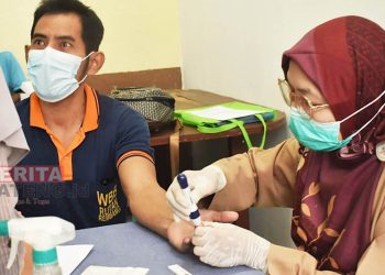 Rutan Kelas IIB Rembang Laksanakan Penyuluhan dan Tes HIV bagi Warga Binaan Bekerjasama dengan Puskesmas