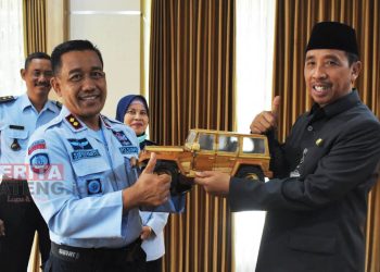 Karutan Kelas IIB Rembang Bahas Rencana Relokasi Bangunan Rutan Bersama Bupati