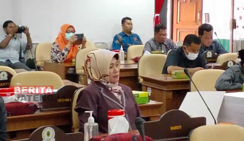 Anggota Komisi A DPRD Pati, Warsiti. (Arif Febriyanto/Beritajateng.id)