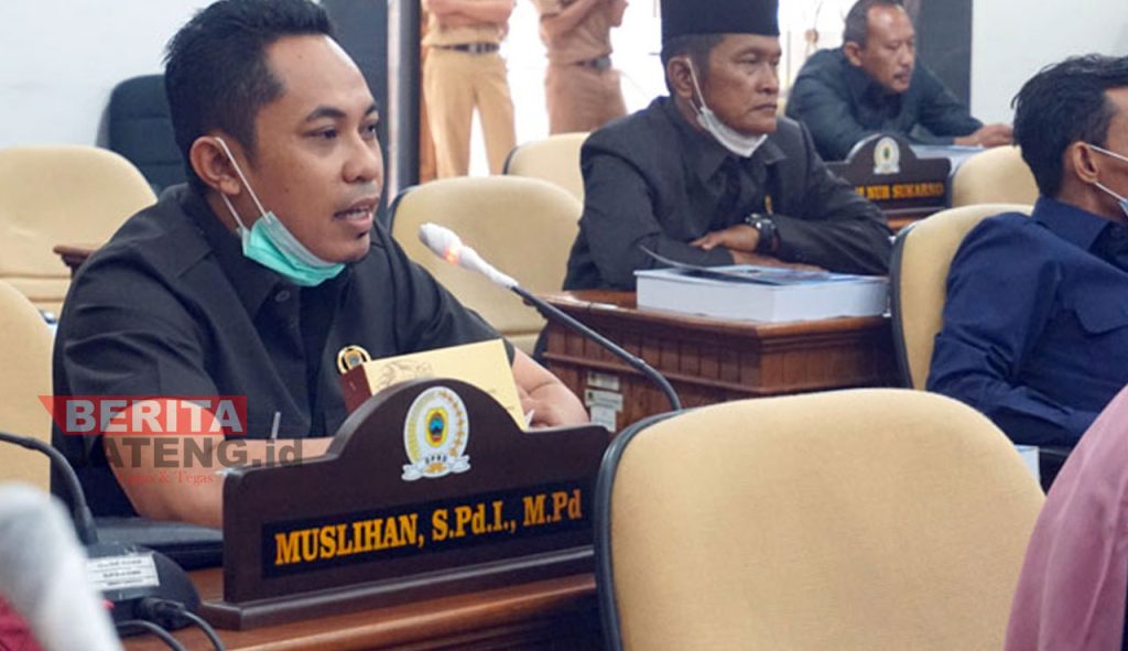 Anggota Komisi A DPRD Pati, Muslihan. (Arif Febriyanto/Beritajateng.id)