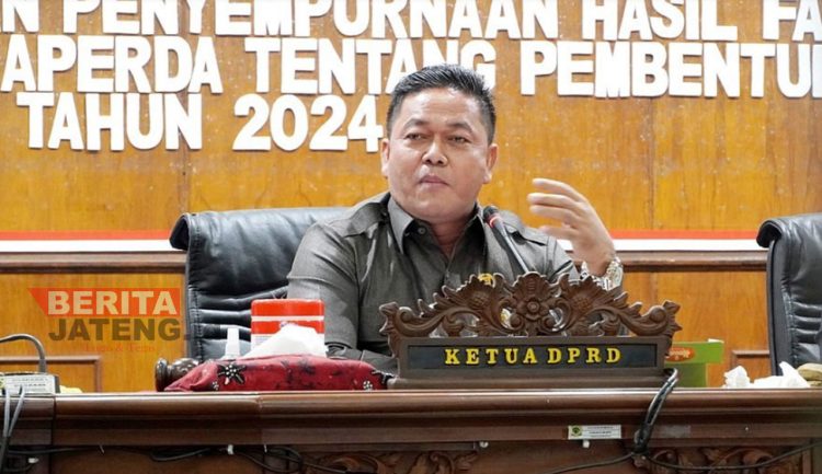 Ketua DPRD Pati, Ali Badrudin. (Arif Febriyanto/Beritajateng.id)