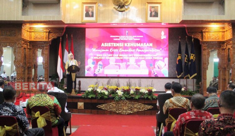 Tingkatkan Kompetensi, Tim Humas Rutan Rembang Ikuti Asistensi Kehumasan