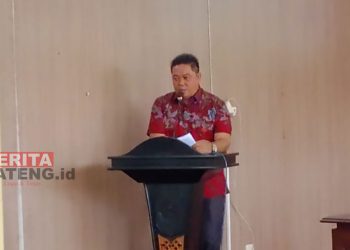 Ketua DPRD Pati, Ali Badrudin saat menyampaikan harapan terkait RDTR Kecamatan Pati pada beberapa waktu lalu. (Arif Febriyanto/Beritajateng.id)