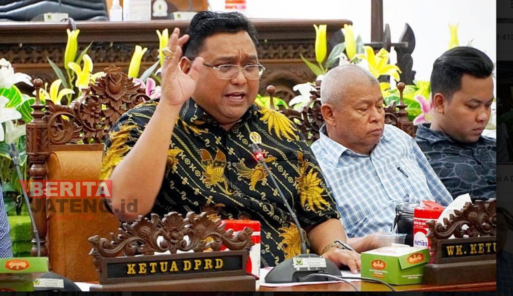 Wakil Ketua I DPRD Pati, Joni Kurnianto. (Arif Febriyanto/Beritajateng.id)