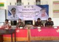 Cegah Kerugian Negara, Satpol PP Pati dan Bea Cukai Kudus Gencar Sosialisasi Berantas Rokok Ilegal 18 Sosialisasi Pemberantasan Cukai Tembakau Ilegal di Aula Balai Desa Klayusiwalan, Kecamatan Batangan, Kabupaten Pati pada Kamis, 24 November 2022. (Istimewa)