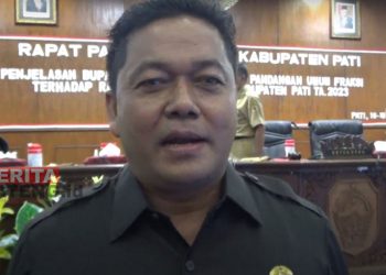 Ketua DPRD Pati, Ali Badrudin. (Arif Febriyanto/Beritajateng.id)