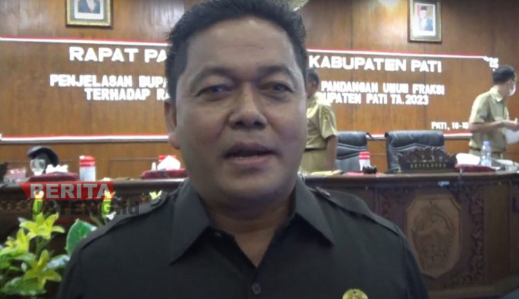 Ketua DPRD Pati, Ali Badrudin. (Arif Febriyanto/Beritajateng.id)