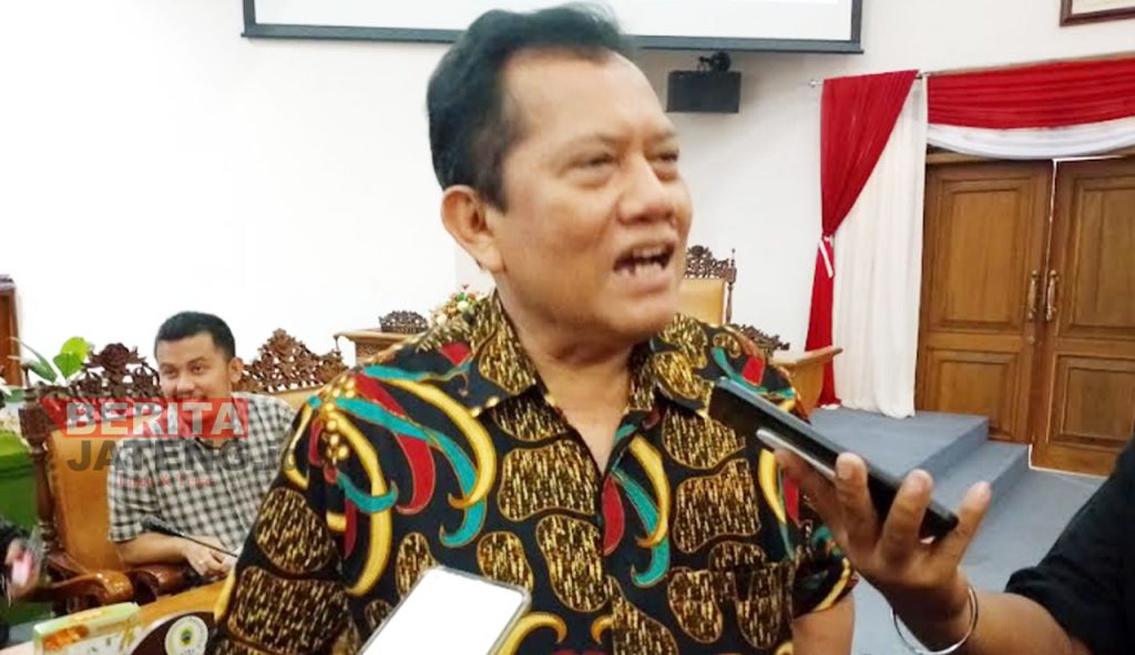 Anggota DPRD Pati, Sukarno saat ditemui awak media pada beberapa waktu lalu. (Arif Febriyanto/Beritajateng.id)
