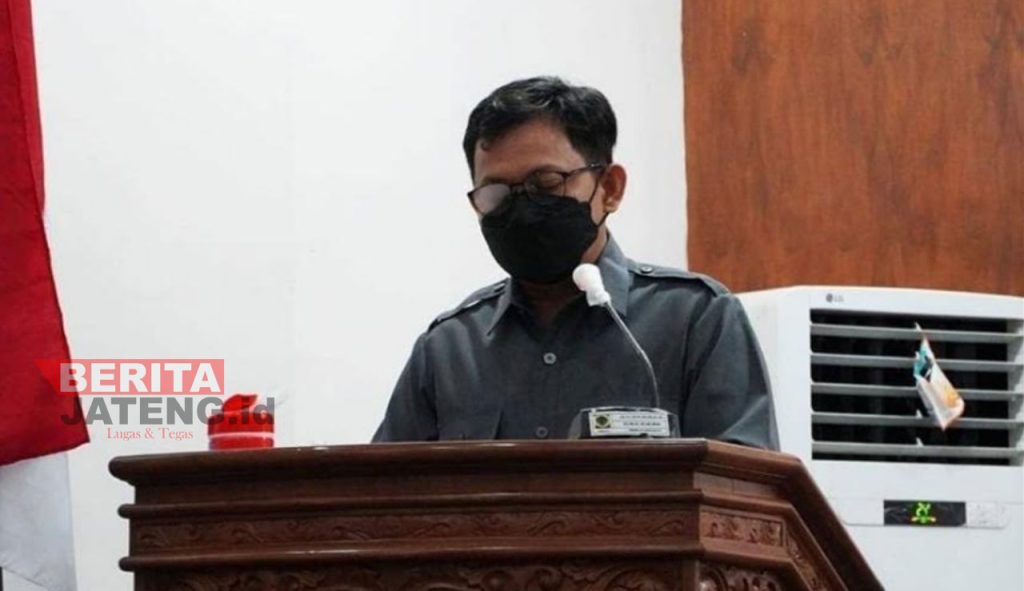 Anggota DPRD Pati dari Komisi B Narso. (Arif Febriyanto/Beritajateng.id)