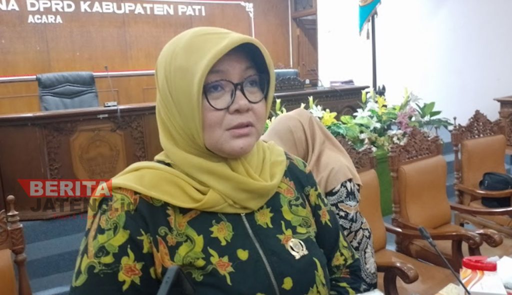 Anggota DPRD Kabupaten Pati, Endah Sri Wahyuningati. (Arif Febriyanto/Beritajateng.id)