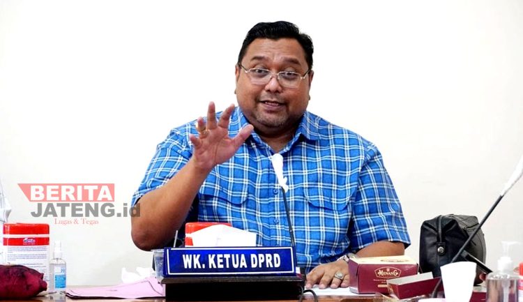 Wakil Ketua I DPRD Pati, Joni Kurnianto. (Arif Febriyanto/Beritajateng.id)