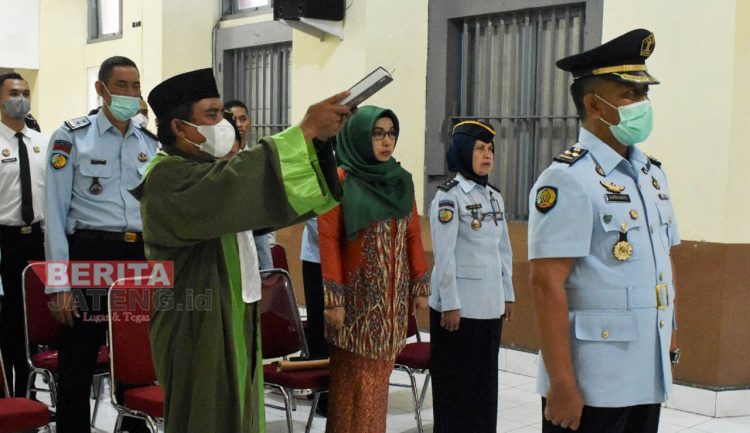 Karutan Kelas IIB Rembang Resmi Duduki Jabatan Baru, yuk kepoin
