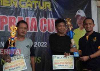 Turnamen Catur Graha Praja Cup Dihadiri Ratusan Atlet Luar Kota