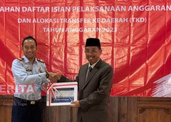 Karutan Kelas IIB Rembang Hadiri Penyerahan DIPA dan Alokasi TKD Tahun 2023
