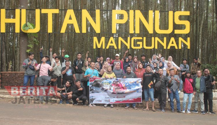 Lingkar Media Group Rekatkan Kebersamaan Antar Divisi dengan Jelajah Destinasi Wisata