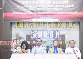 Rutan Kelas IIB Rembang Gandeng OBH Penuhi Hak Warga Binaan