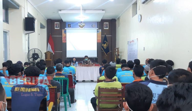 Cegah Penularan HIV/AIDS, Rutan Kelas IIB Rembang bersama Puskesmas Rembang I Gelar Screening Kesehatan