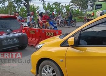 Jalur Pantura Pati Alami Perlambatan Arus Hingga 24 Jam, Ini Penyebabnya