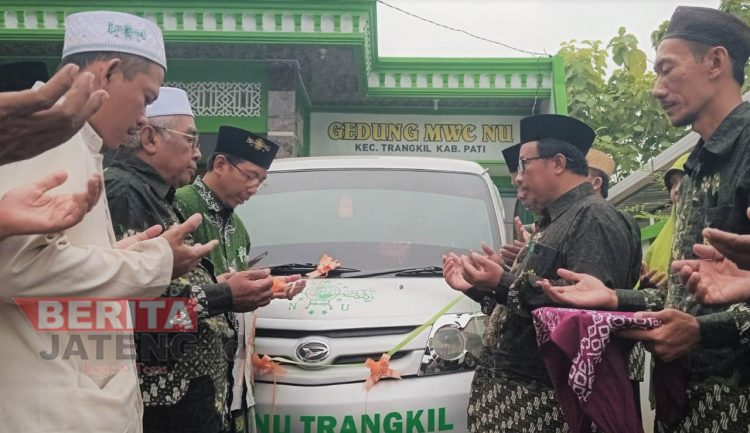 MWCNU Trangkil Luncurkan Mobil Layanan Umat, Ketua PCNU Pati : Semoga Semua Ranting dapat Memiliki