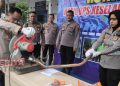 Ratusan Knalpot Brong Dicincang Satlantas Polres Rembang 17 Ratusan Knalpot Brong Dicincang Satlantas Polres Rembang