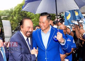 Surya Paloh Silaturahmi ke Demokrat, AHY: Kami Ingin Kapal Koalisi Ini Berlayar dan Menang 1 Surya Paloh Silaturahmi ke Demokrat, AHY: Kami Ingin Kapal Koalisi Ini Berlayar dan Menang