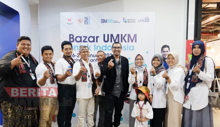 UMKM Binaan Rumah BUMN Rembang, Catatkan Transaksi 74 juta Pada Bazar yang Diadakan Kementerian di Sarinah Jakarta