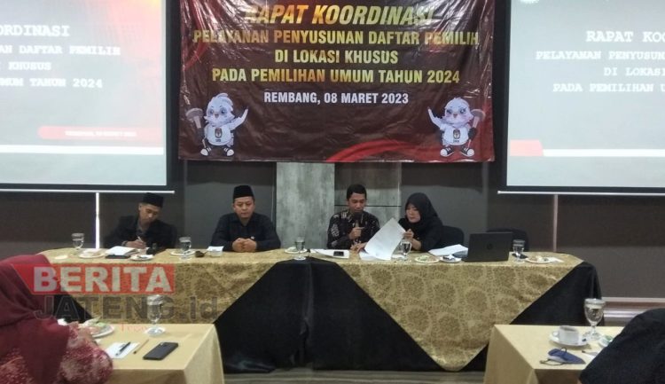 Rutan Kelas IIB Rembang Lakukan Koordinasi Terkait Data Pemilih Pada Lokasi Khusus 1 Rutan Kelas IIB Rembang Lakukan Koordinasi Terkait Data Pemilih Pada Lokasi Khusus