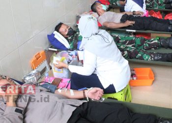 Sambut HUT ke 20, RS Mitra Bangsa Pati Gelar Donor Darah