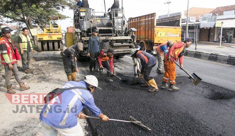 Sambut Mudik Lebaran 2023, BBPJN Jateng-DIY Berambisi Perbaiki Seluruh Jalan Berlubang Sepanjang Pantura di Jateng