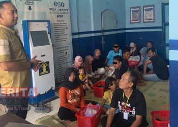 Rutan Kelas IIB Rembang Kenalkan Aplikasi SAKU WBP Bagi Pengunjung