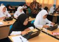 Ketentuan Penempatan Guru Lolos PPPK 2023 di Pati Diatur BKN 19 ILUSTRASI: Peserta rekrutmen PPPK sedang menjalani CAT. (Antara/Beritajateng.id)