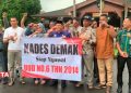 Kades se-Demak Demo di Senayan Hari Ini, Minta Kepastian Hasil Revisi UU Desa 12 BERSIAP: Kades se-Demak yang tergabung dalam Kades Indonesia Bersatu yang akan berangkat demo ke Senayan, Jakarta menagih janji hasil revisi UU Desa pada Selasa, 30 Januari 2024. (M. Burhanuddin. A/Beritajateng.id)