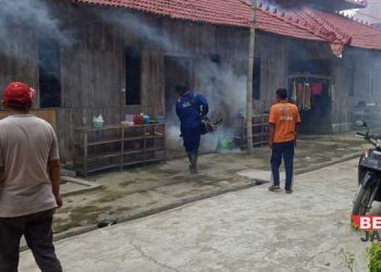 Fogging dan Dekontaminasi Digencarkan usai Banjir di Demak