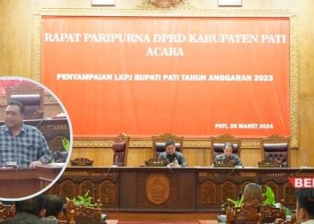 Wakil Ketua I DPRD Pati, Joni Kurnianto. (Arif Febriyanto/Beritajateng.id)