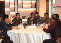 RAKOR: Bupati Blora, Arief Rohman, rapat koordinasi bersama Kementerian Koordinator Perekonomian fan sejumlah guru besar Universitas Negeri Semarang Jumat, 26 April 2024. (Prokompim Blora/Beritajateng.id)