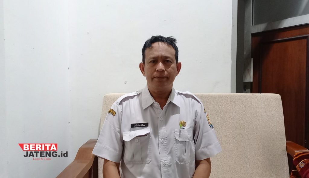Kepala Bidang Perdagangan Disdagkop UKM Kendal, Abdul Aziz. (Arvian Maulana/Beritajateng.id)