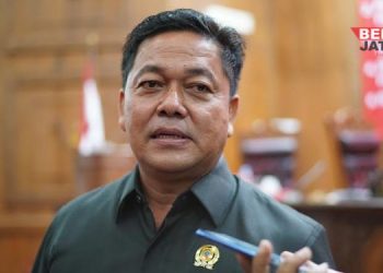 Ketua Dewan Perwakilan Rakyat Daerah (DPRD) Kabupaten Pati, Ali Badrudin. (Arif Febriyanto/Beritajateng.id)