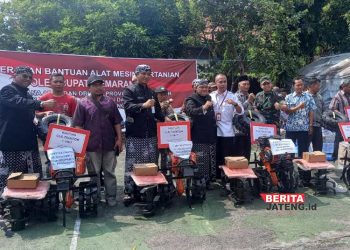 40 Poktan di Kabupaten Semarang Terima Bantuan Alsintan