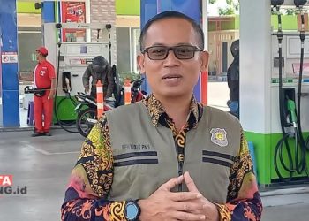 Kepala Dinas Perdagangan, Koperasi, dan UKM (Disdagkop UKM) Kabupaten Kendal, Toni Ari Wibowo. (Arvian Maulana/Beritajateng.id)