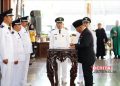 385 Kades Terima SK Perpanjangan Masa Jabatan, Ini Harapan Dewan Pati  18 PELANTIKAN: 385 Kades di Kabupaten Pati menerima surat keputusan (SK) perpanjangan masa jabatan dari Pj Bupati di pendopo kabupaten beberapa hari yang lalu. (Arif Febriyanto/Beritajateng.id)