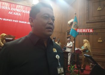 Ketua Dewan Perwakilan Rakyat Daerah (DPRD) Kabupaten Pati, Ali Badruddin. (Setyo Nugroho/Beritajateng.id)