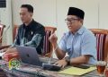 DPRD Jepara Temukan Beberapa Proses Pencairan Kredit BJA Tak Sesuai Prosedur 19 RAPAT: DPRD Jepara melalui Pansus Hak Interpelasi Pencabutan Izin PT BPR Bank Jepara Artha (BJA) menggelar rapat mengurai masalah kredit macet BJA. (Tomi Budianto/Beritajateng.id)