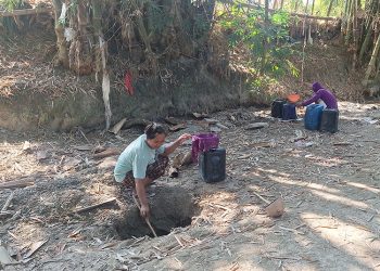 Warga Karanganyar Grobogan Terpaksa Ambil Air dari ‘Belik’