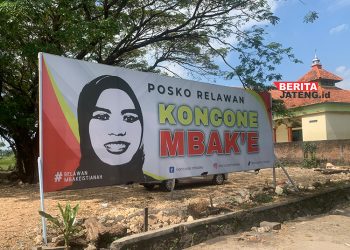 Belum Terima Rekom Parpol, Baliho Dukungan ke Eisti’anah di Pilbup Demak Bermunculan
